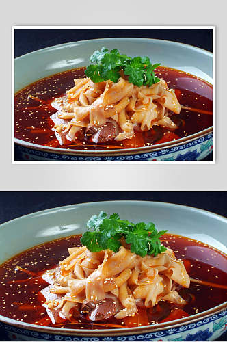 香汤红油鹅肠图片