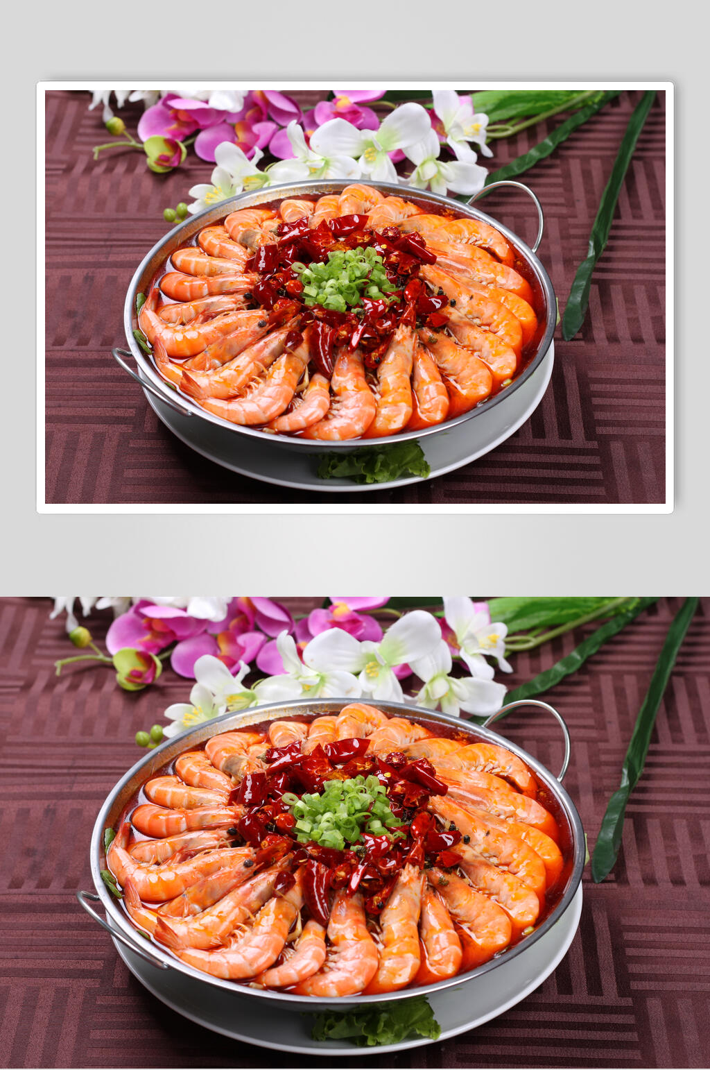 海鲜香辣虾美食图片素材