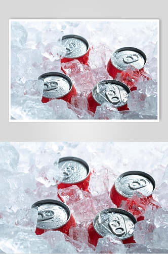 夏日可乐啤酒冰凉饮品饮料图片