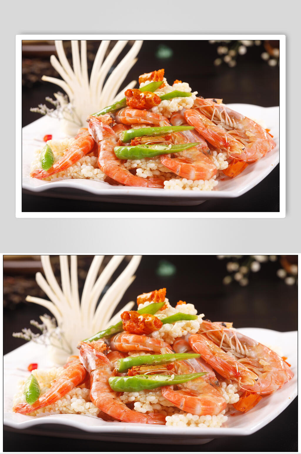 招牌正宗香辣虾菜品美食图片素材