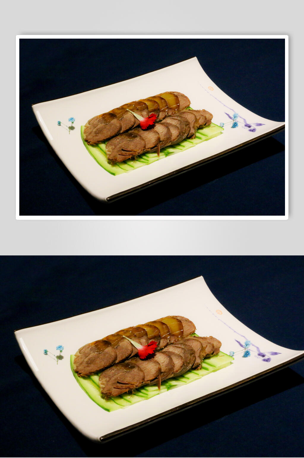 美味牛肉片卤味美食摄影图片素材