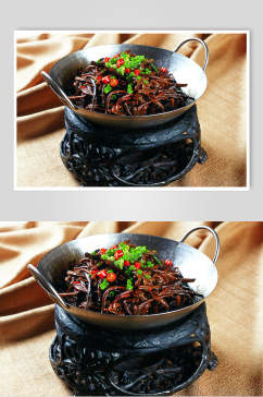 铁锅茶树菇图片