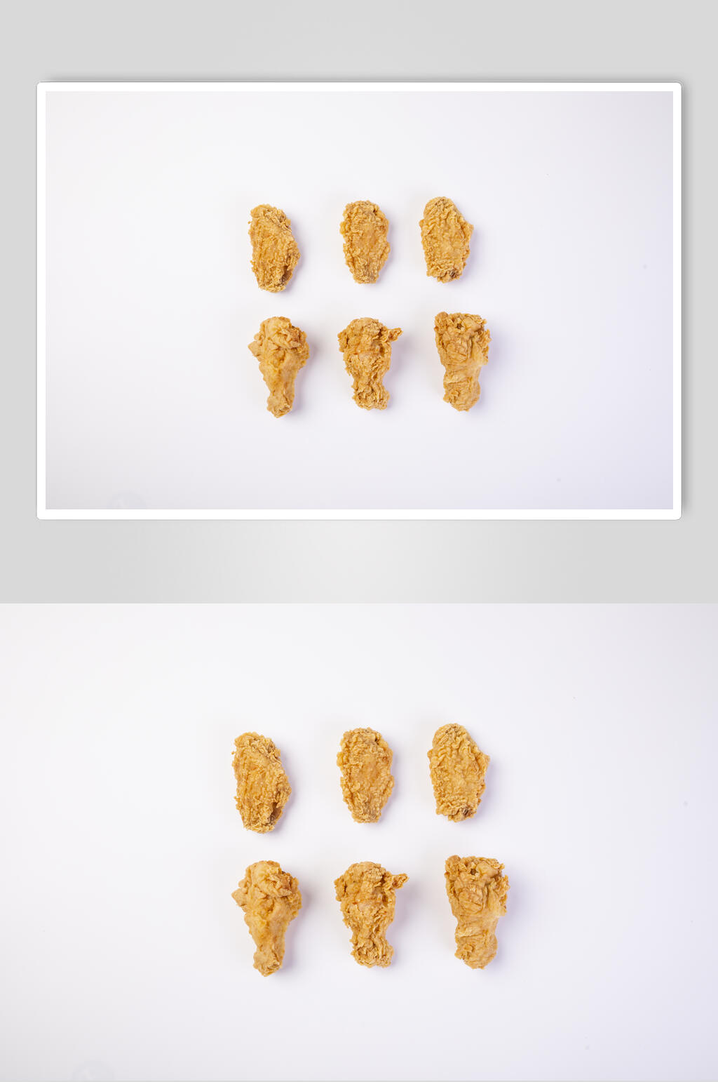 美味金黄鸡翅烤腿食品美食图片素材
