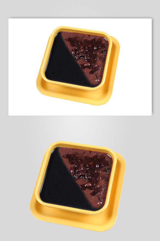 甜品红豆粥摄影图片