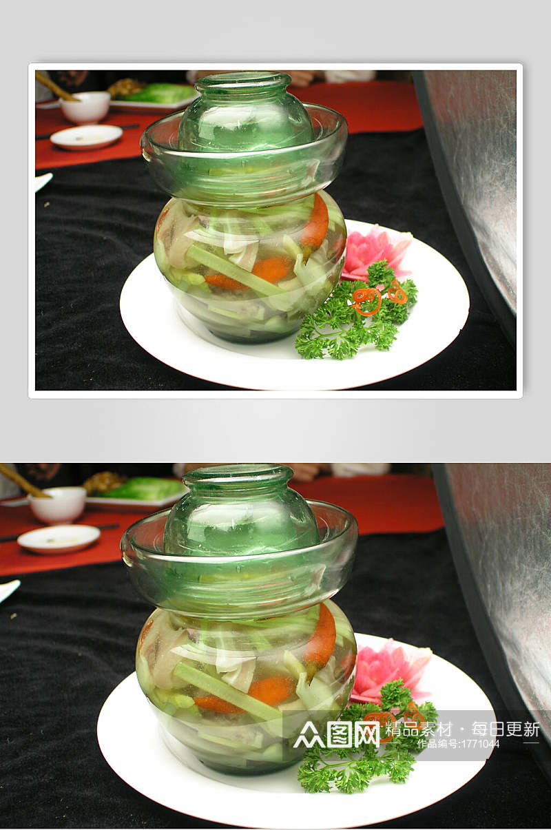 长沙老坛泡菜美食高清图片素材