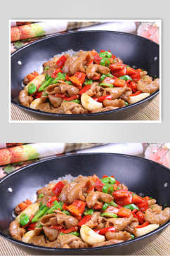特色美味干锅肥肠餐饮食品图片