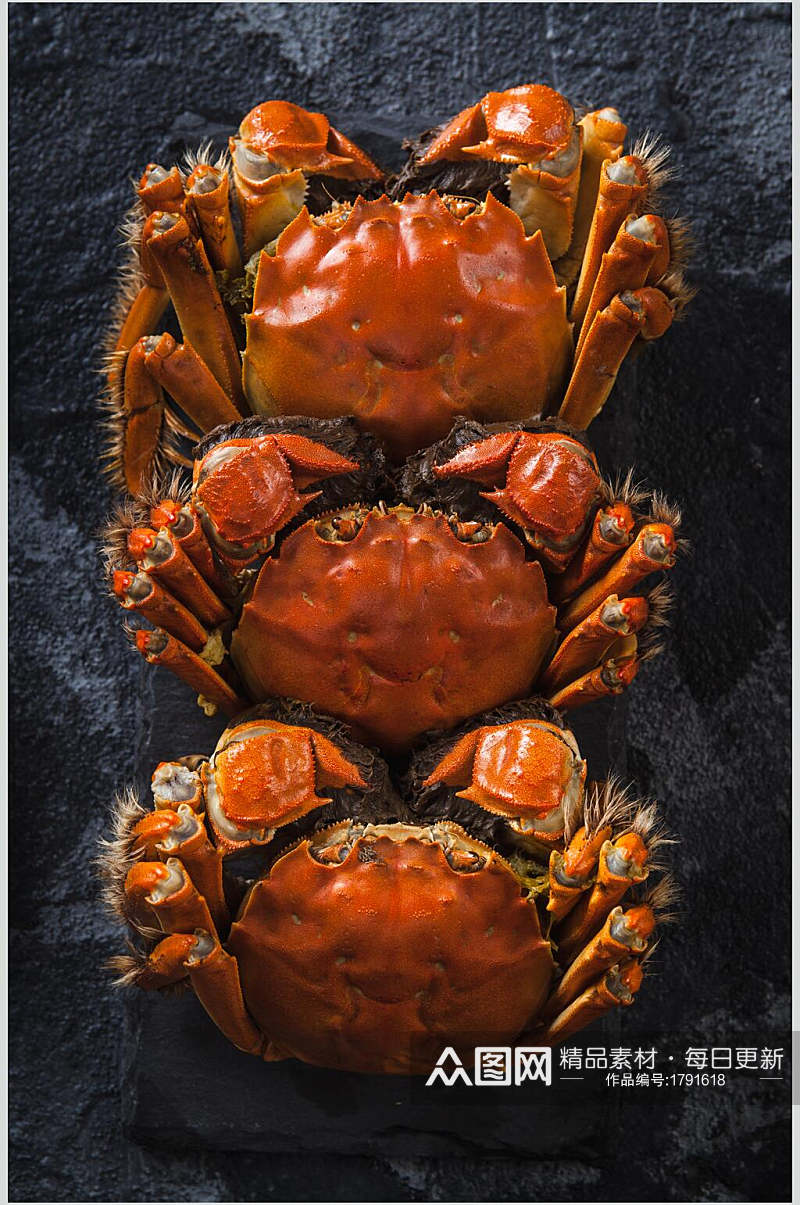 特色优质美味大闸蟹螃蟹摄影图片素材