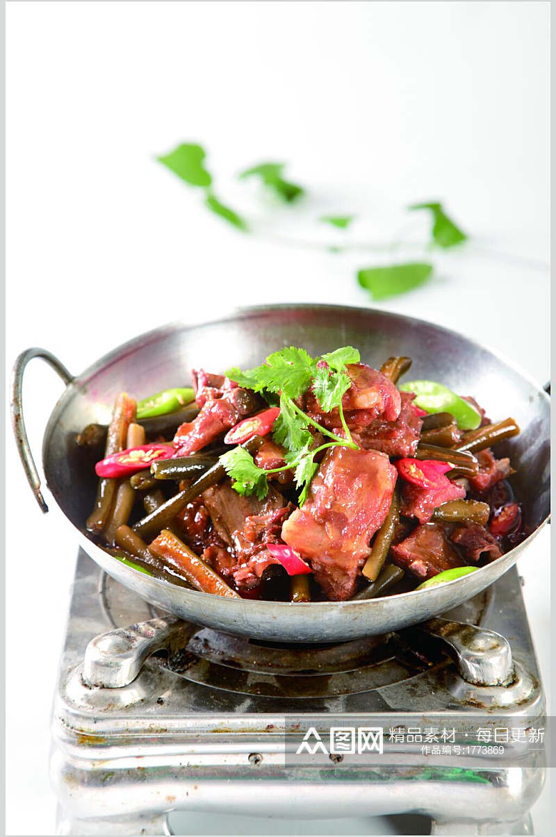 干锅羊排餐饮食品图片素材