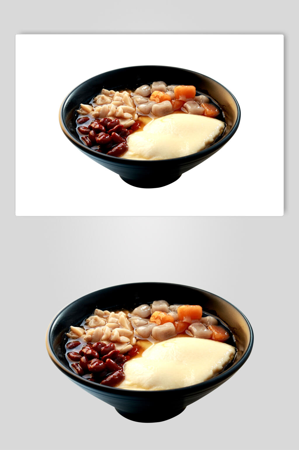 花生蜜豆芋圆豆花图片素材