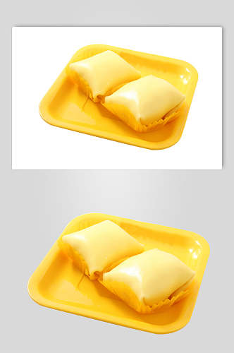 金黄美味甜品班戟高清图片