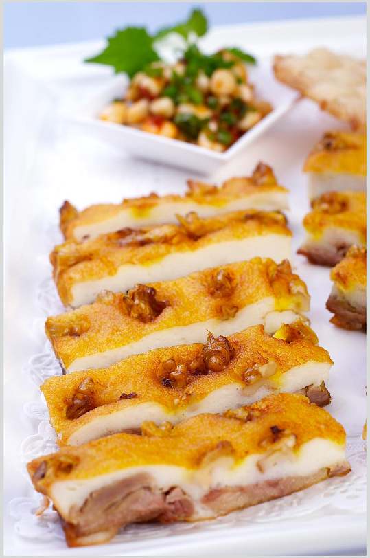 川菜桃仁鸭方美食高清图片