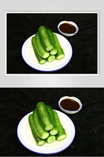 丹麦小黄瓜美食高清图片