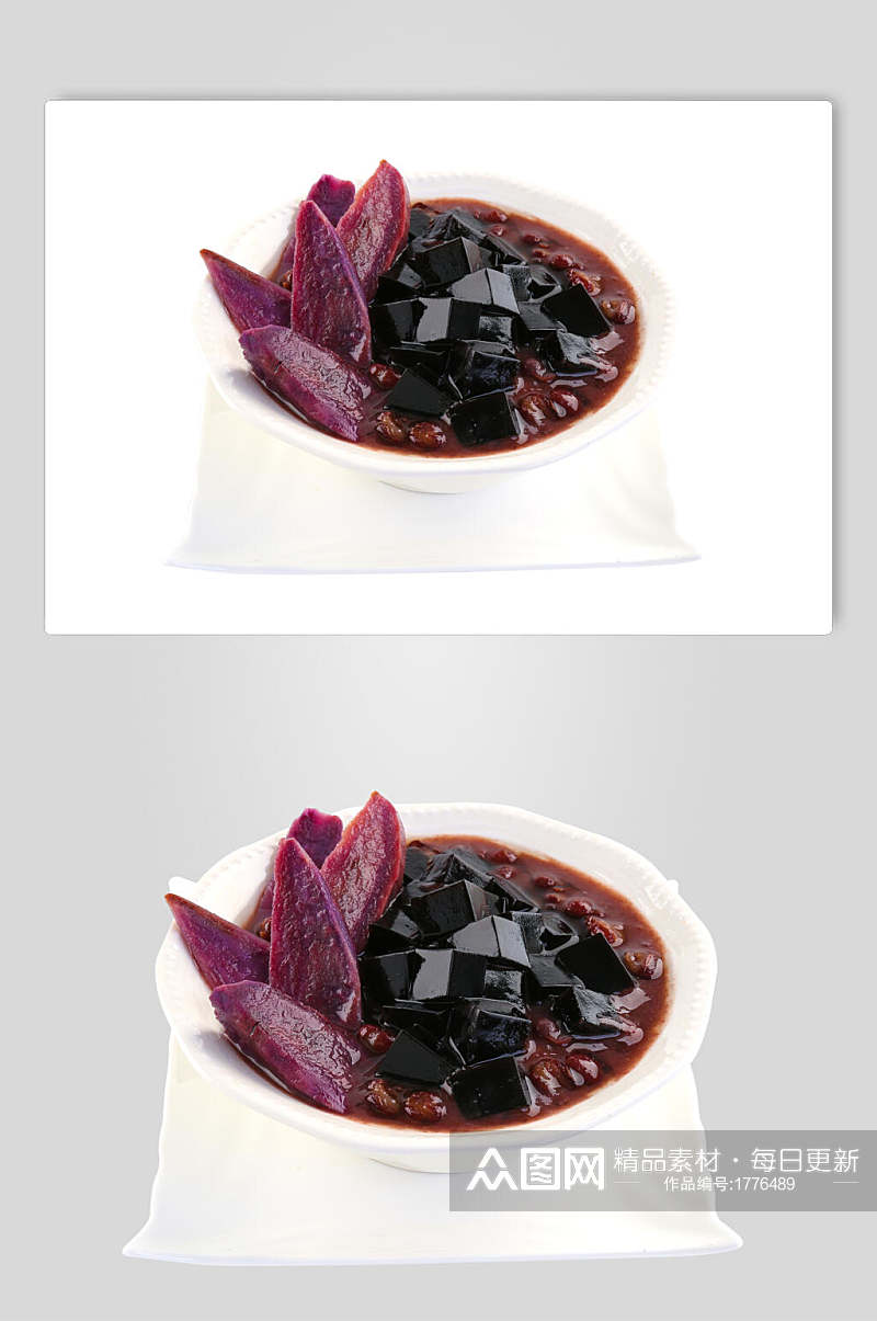 紫薯甜品美食高清图片素材
