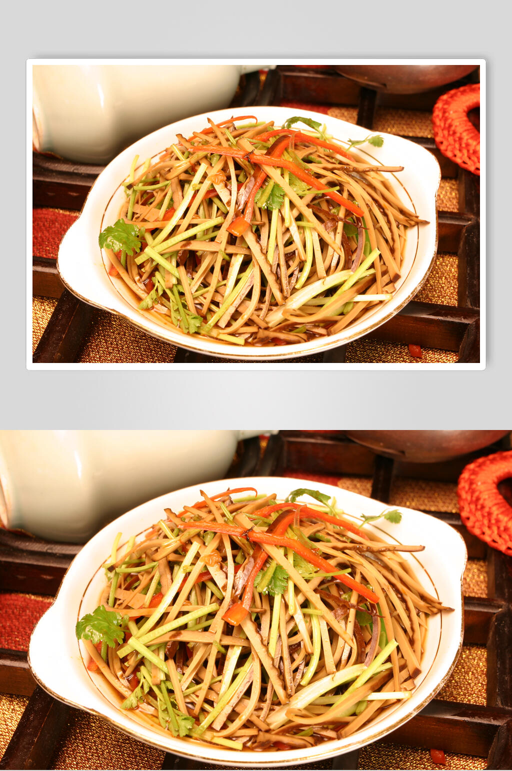 馋嘴豆干美食高清图片素材