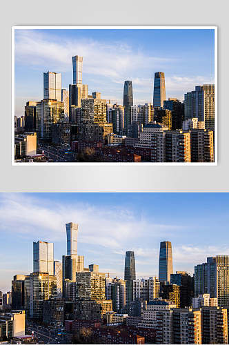 北京风光建筑群特写图片