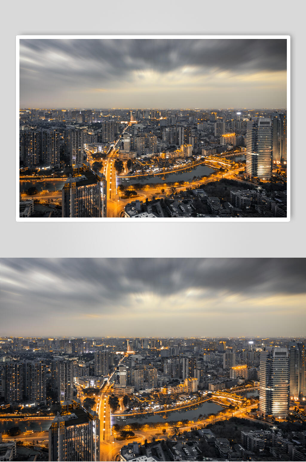 成都夜景素材