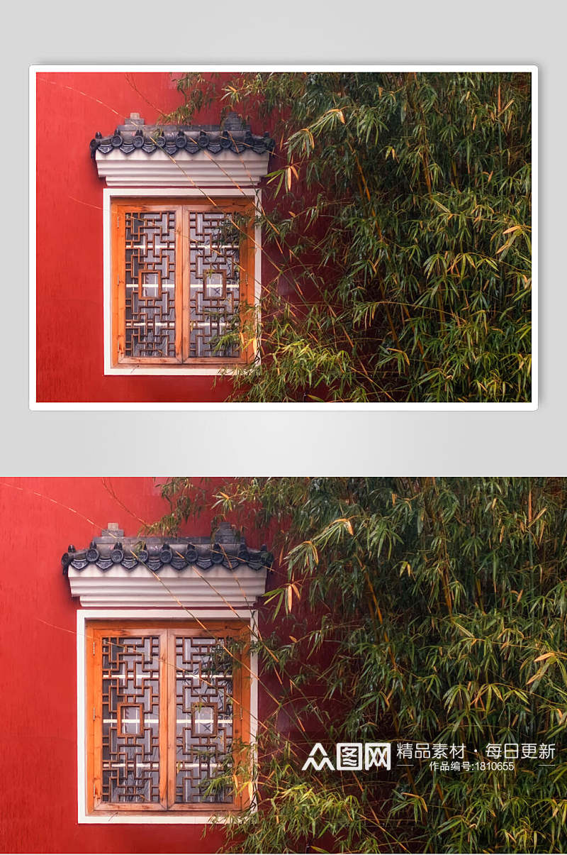 中国风窗户高清图片素材