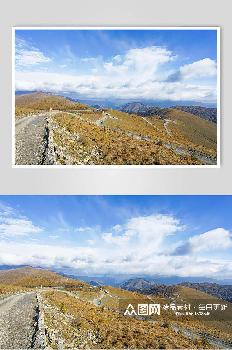 山西五台山自然风光高清图片素材