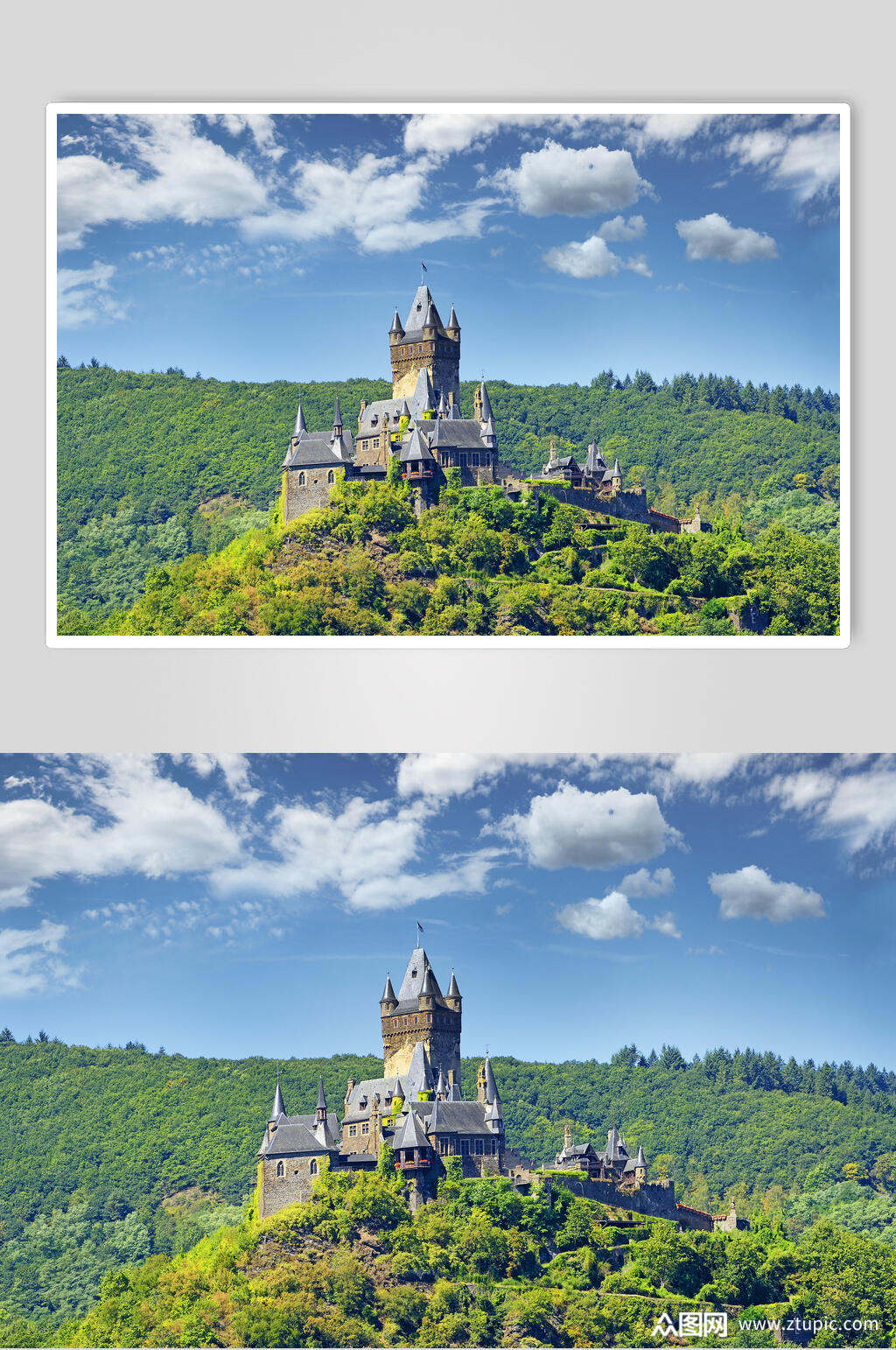 欧洲城堡古堡图片素材