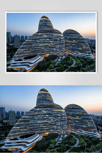 创意北京风光建筑摄影图片