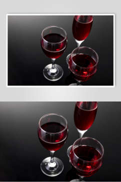 优雅红酒摄影素材图片