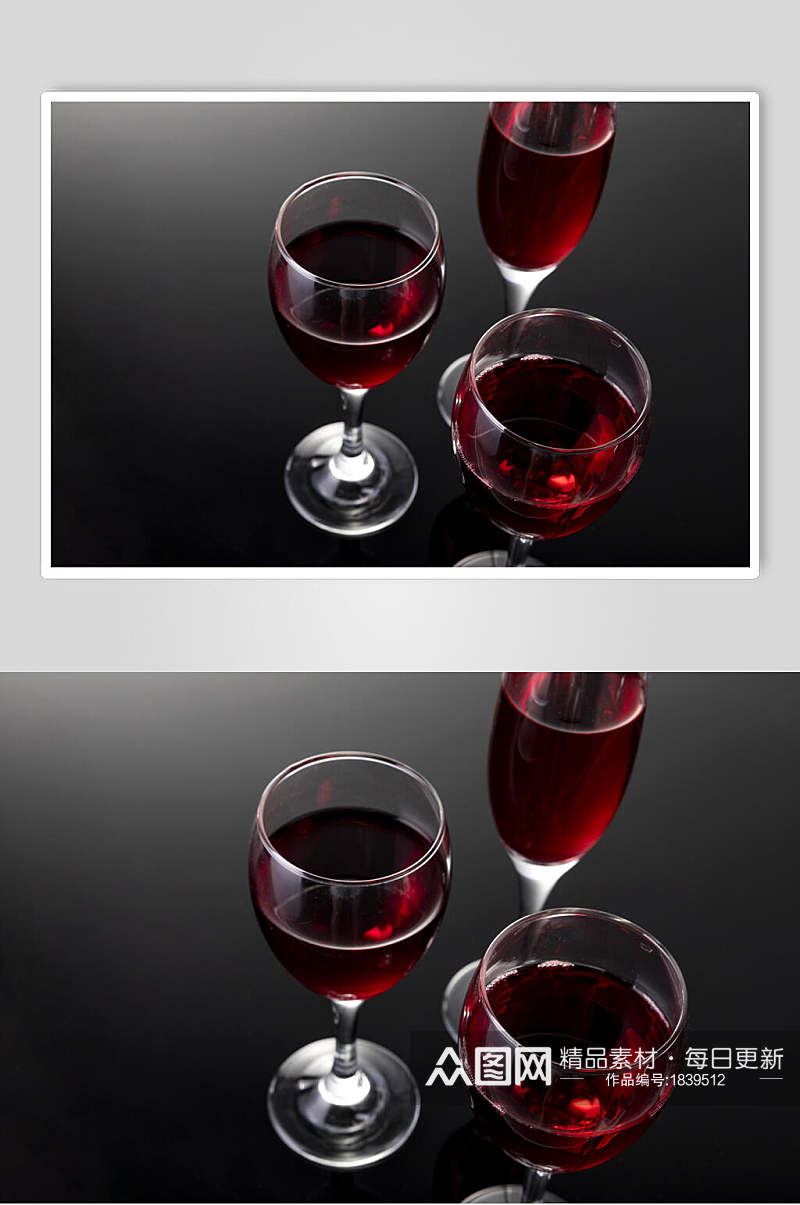优雅红酒摄影素材图片素材