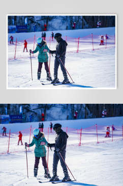 亚布力滑雪场高清图片