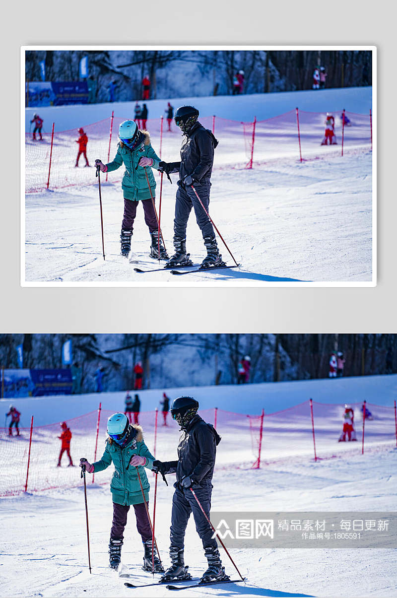 亚布力滑雪场高清图片素材