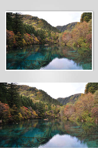 九寨沟风景区高清图片