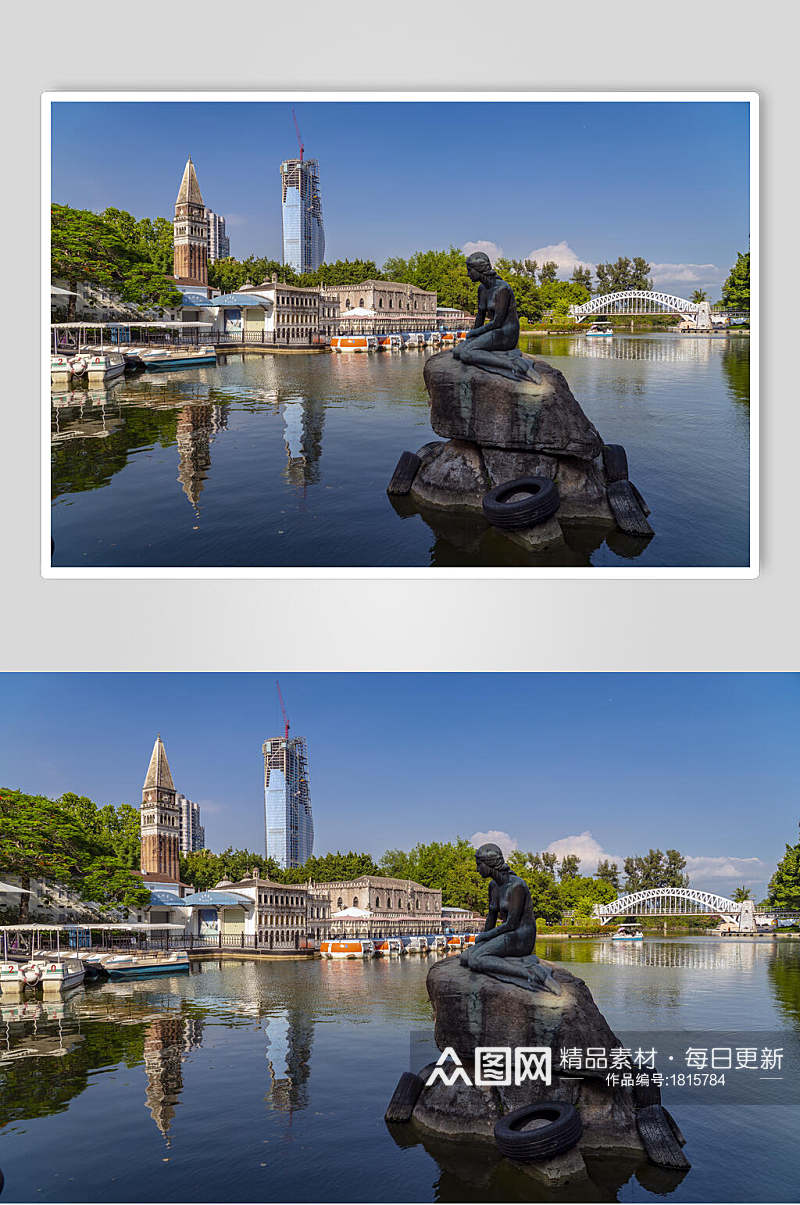 深圳世界之窗雕像景区高清图片素材