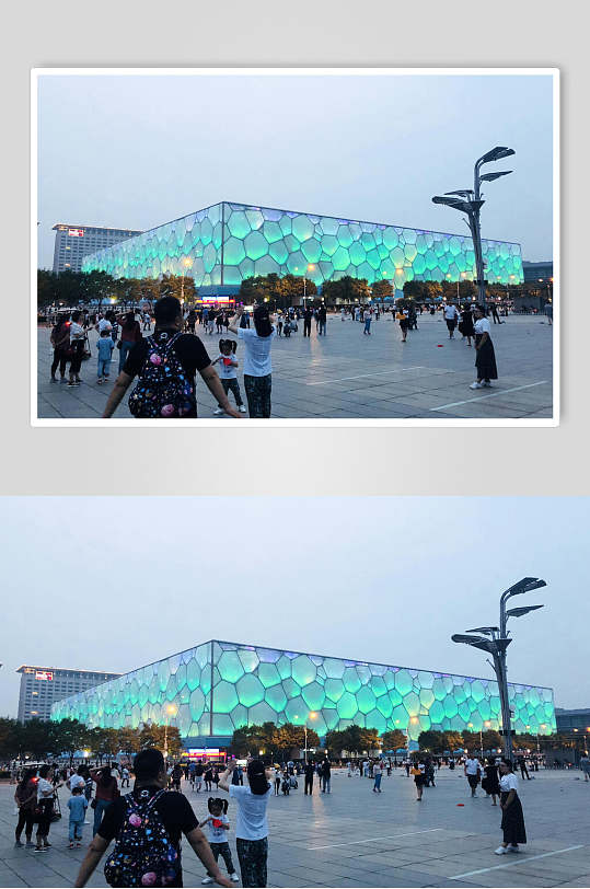 北京风光建筑体育馆高清图片