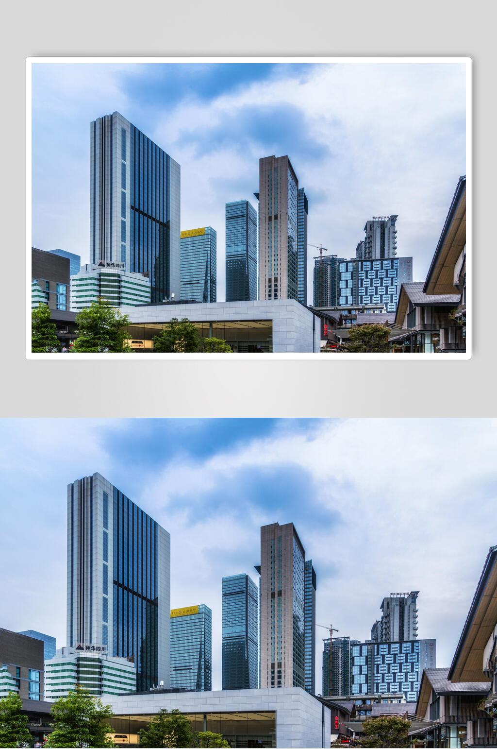 成都太古里特写摄影图片素材
