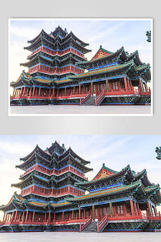 中国风古建筑景观图片