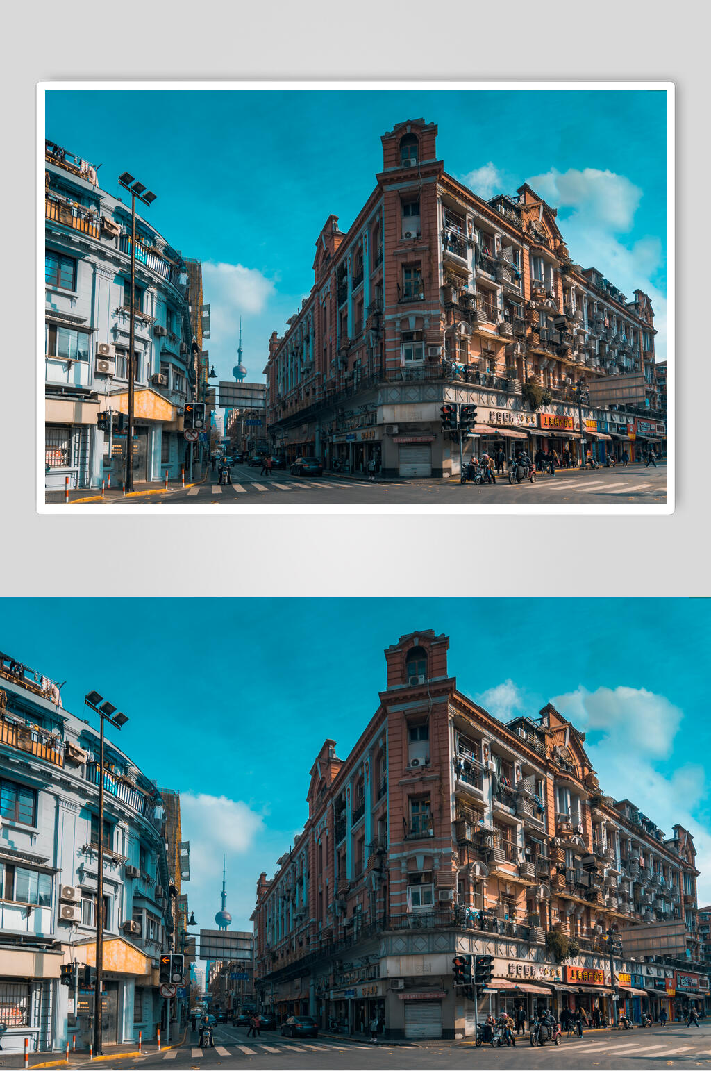 上海老建筑高清图片素材