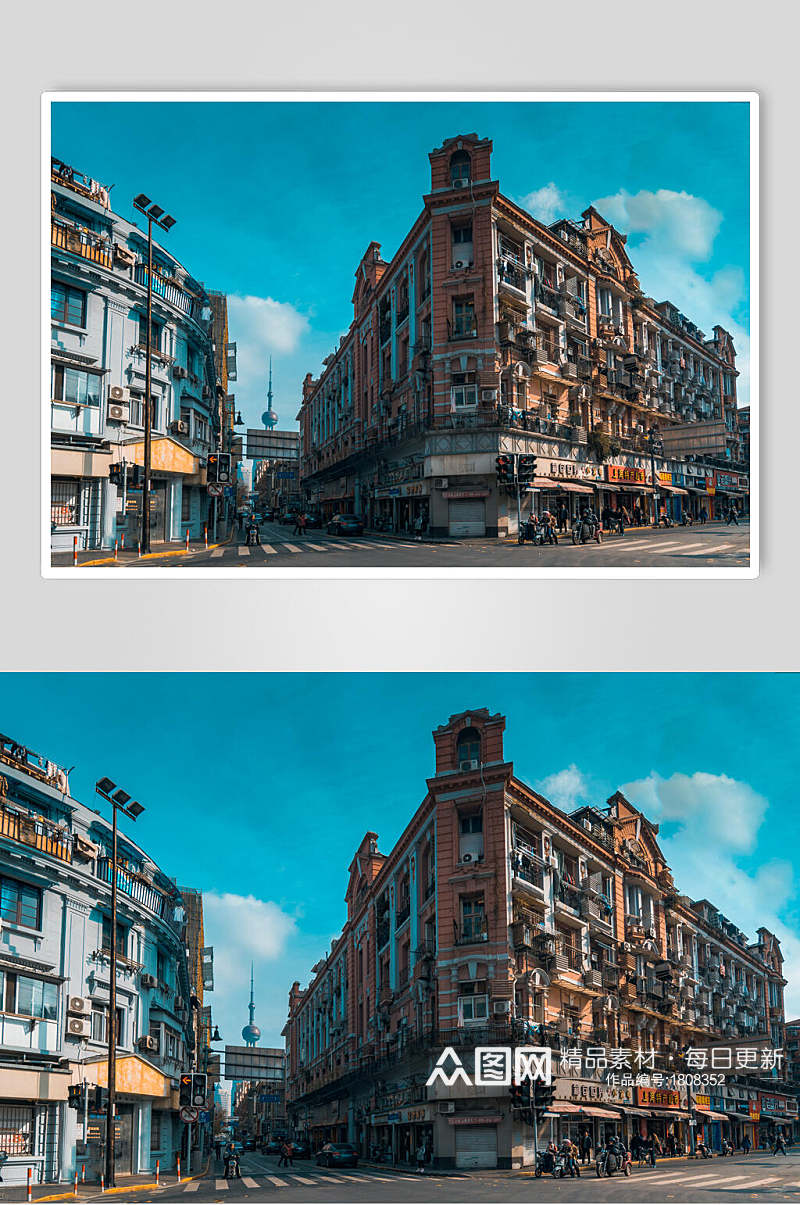 上海老建筑高清图片素材