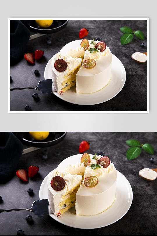 美味小蛋糕美食图片