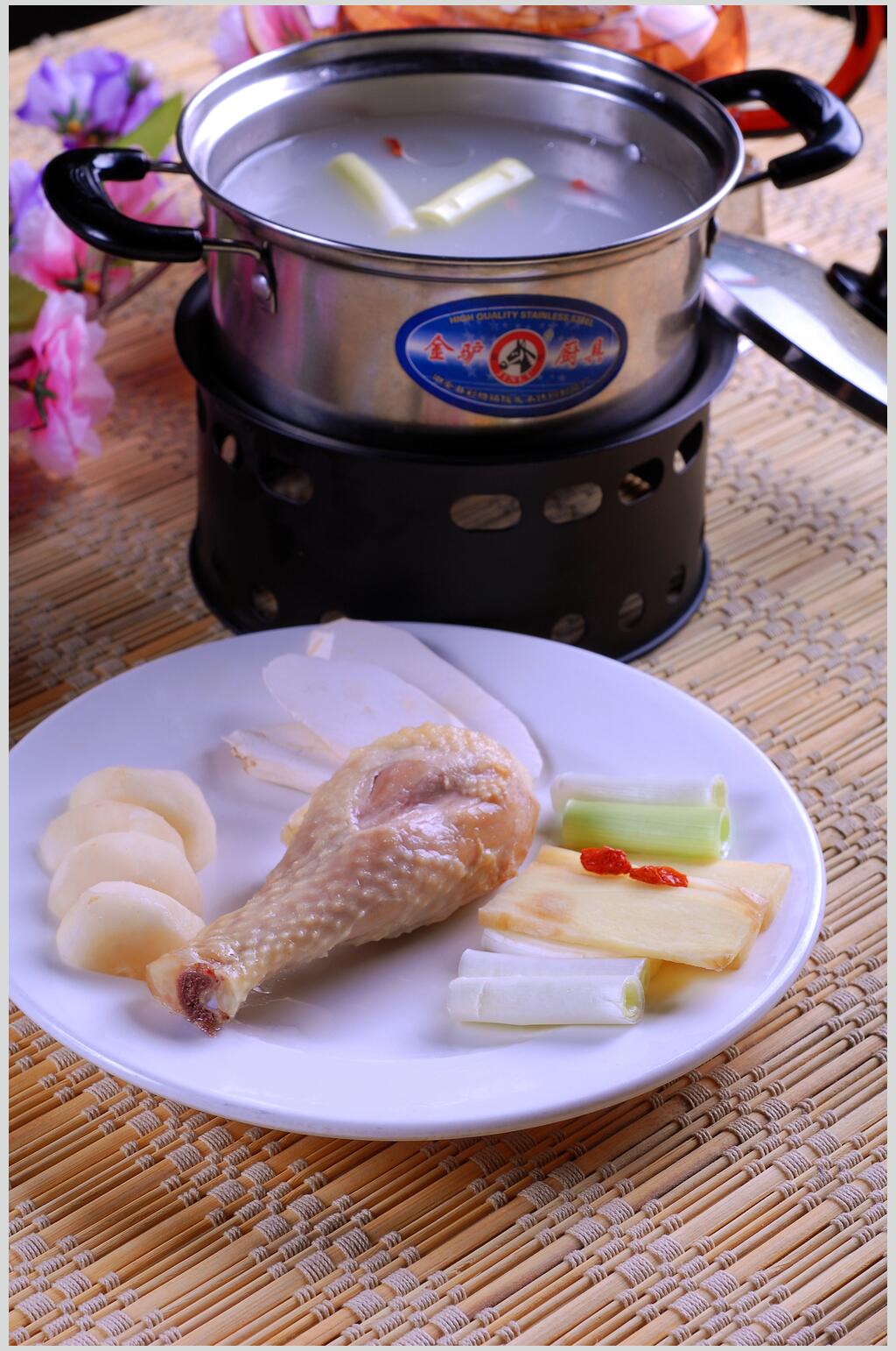 鸡肉锅底高清图片素材