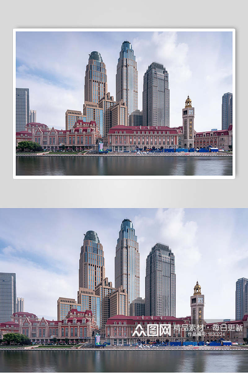 著名天津城市风光摄影背景元素素材图片素材