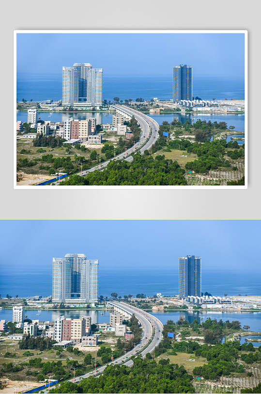 惠州双月湾海景房高清图片