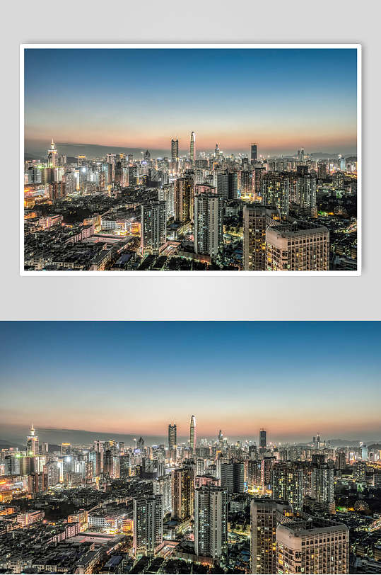 俯瞰夜景高清图片-俯瞰夜景高清素材下载-众图网