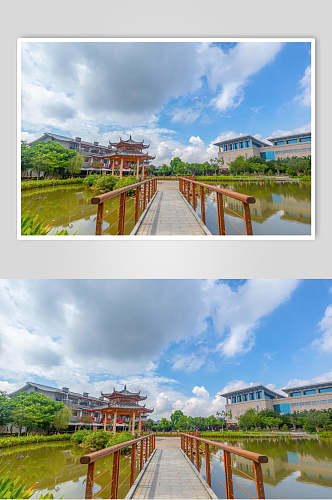 广西民族村风景高清图片