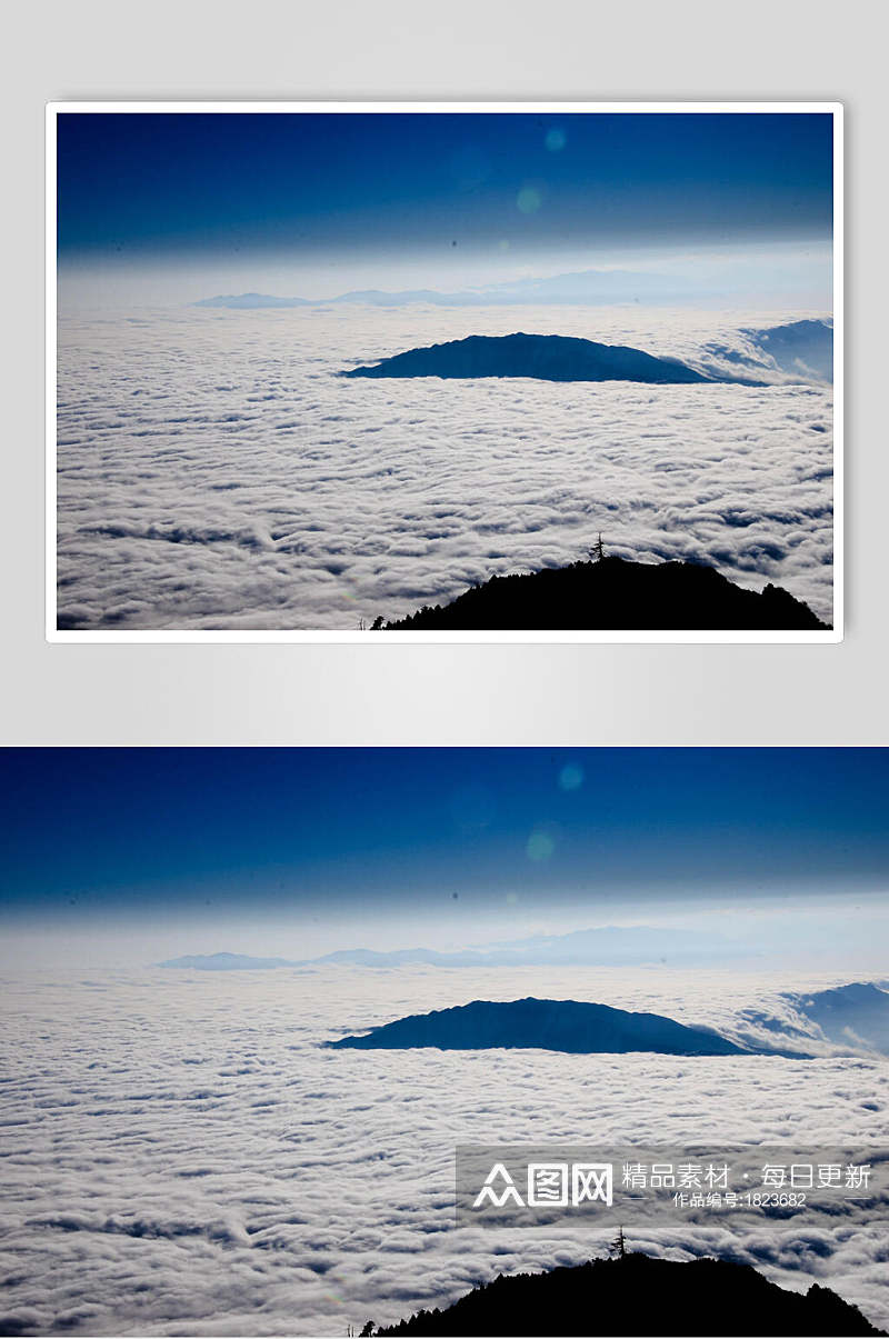 仙境云山云海图片素材