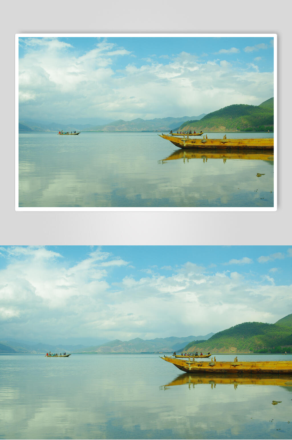 魅力泸沽湖图片素材