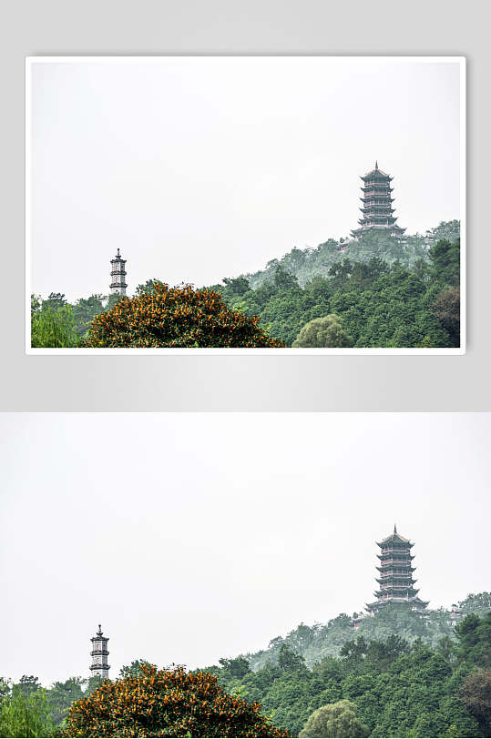 景區(qū)古樓閣圖片