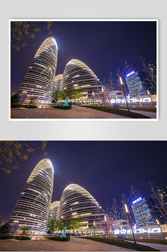 雄伟北京风光建筑摄影素材背景元素图片