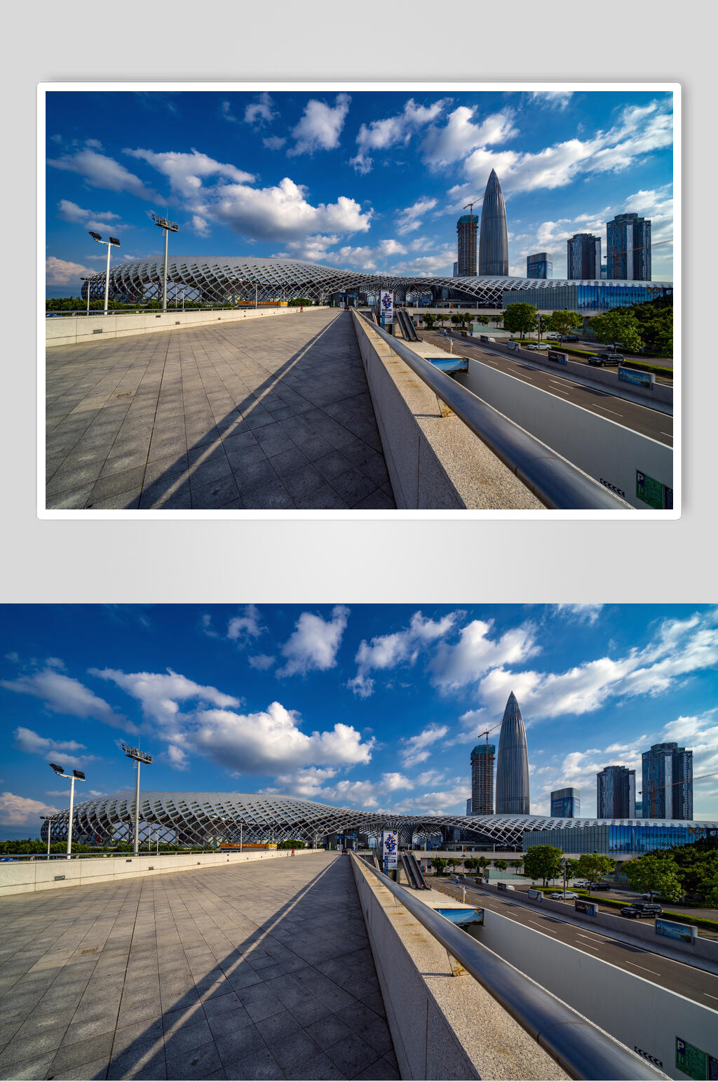 深圳后海未来城市高清图片素材