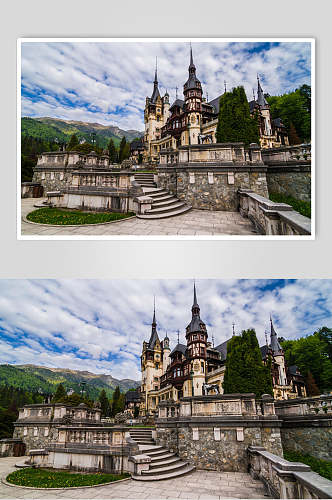 美丽欧洲城堡古堡图片