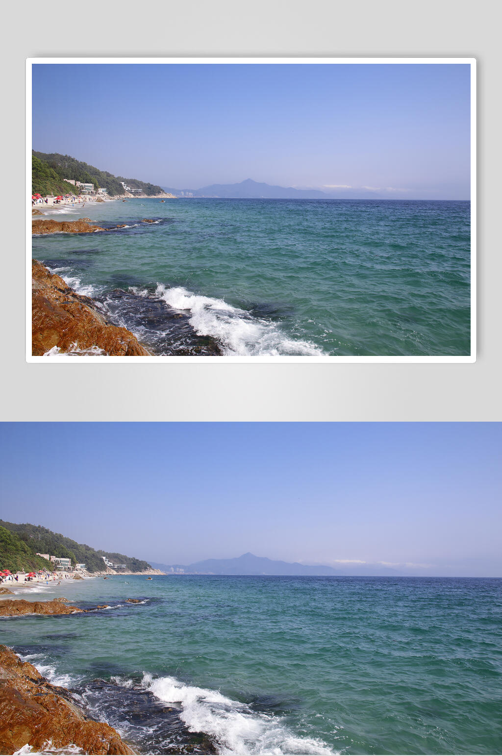深圳背仔角海边风光高清图片素材