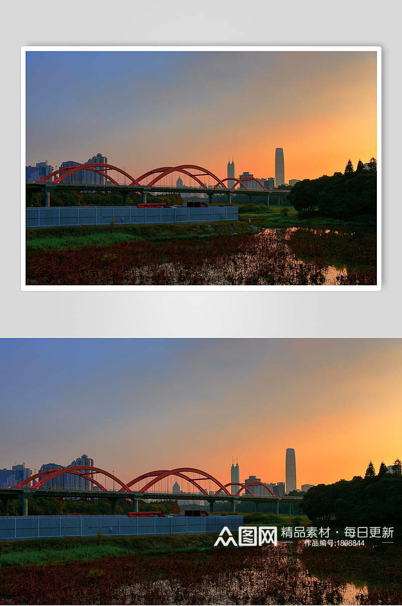 深圳彩虹桥高清图片素材
