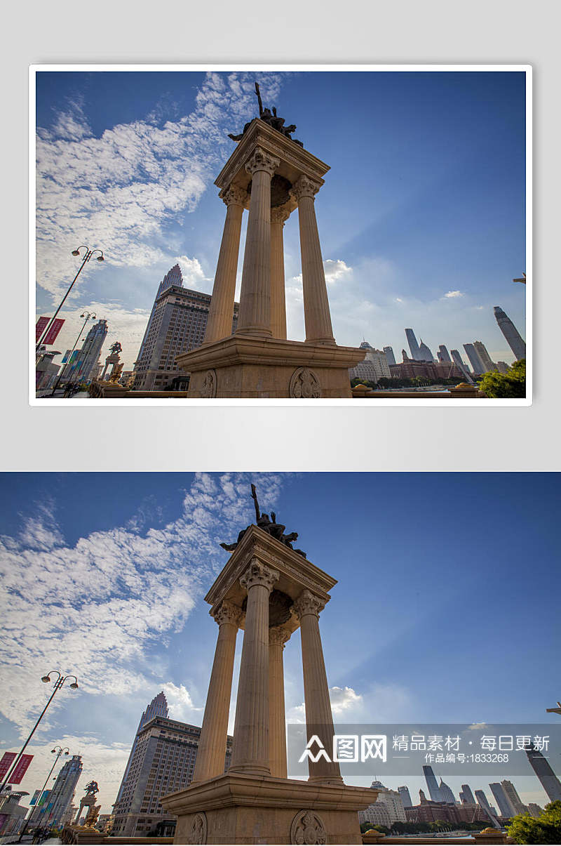 美丽天津城市风光摄影素材图片素材